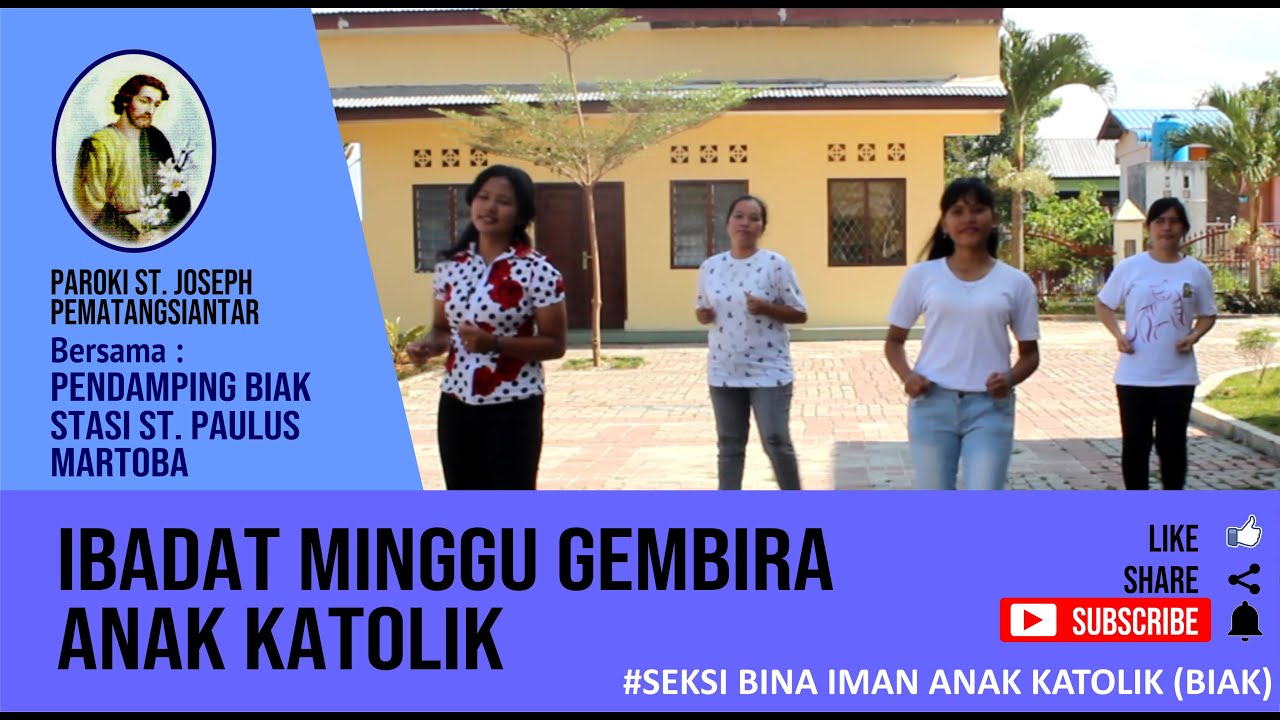 IBADAT MINGGU GEMBIRA ANAK KATOLIK EDISI 7 MARET 2021