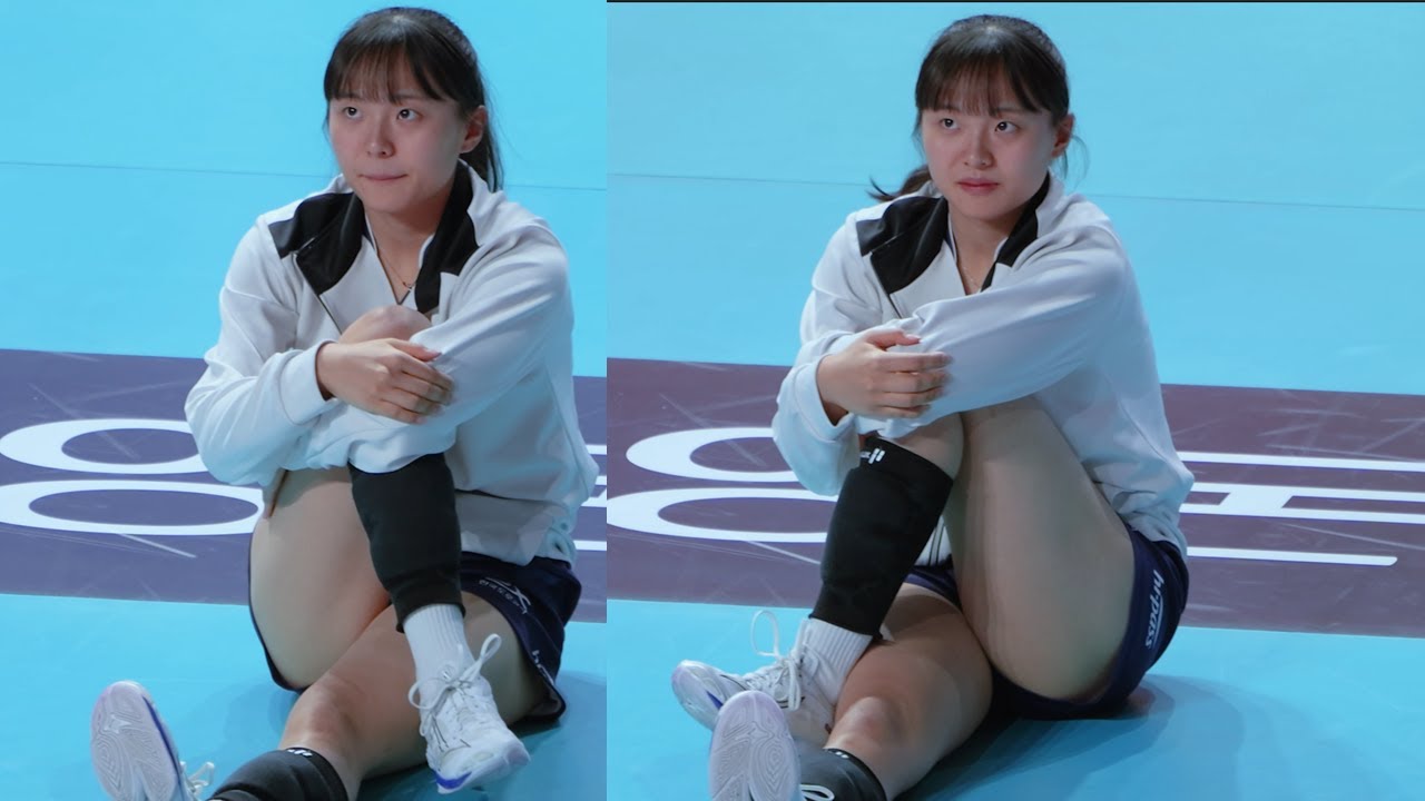이미소 선수 231125 직캠- 스트레칭 여자배구 도로공사 (Lee Miso Player 231125 fancam- stretching valleyball k-expressway)