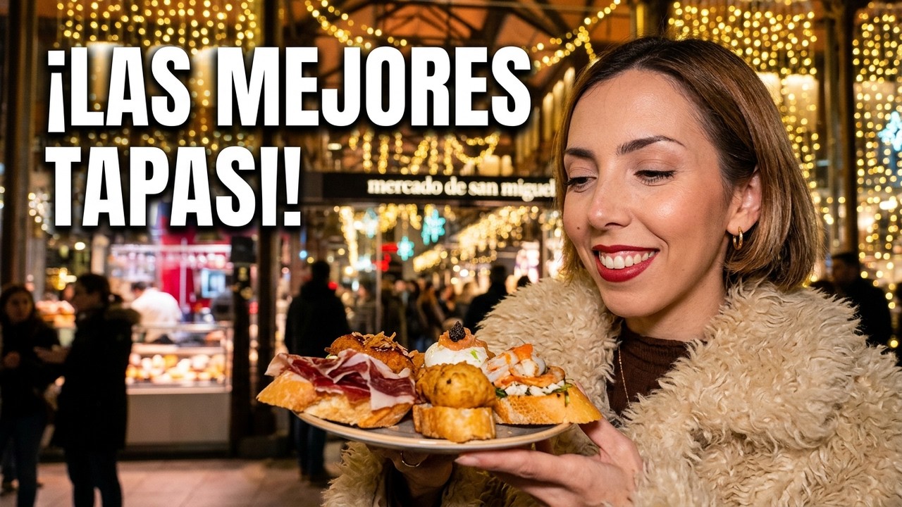 Fui a Probar los SECRETOS del Mercado San Miguel: 😉Esto pasó @LilyLinette