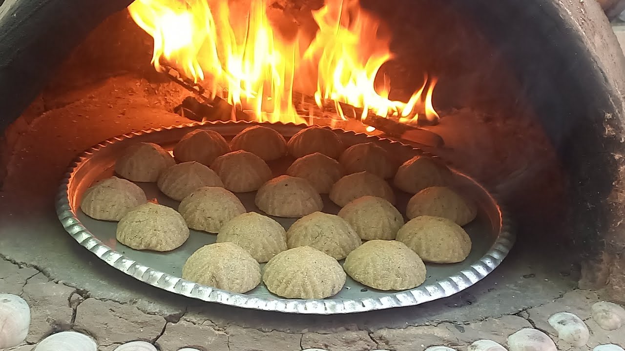 معمول العيد السريع بالسميد وبدون نقع وعلى فرن الحطب 😋كل أسرار المعمول هتلاقوها بهاد الفيديو 🤗