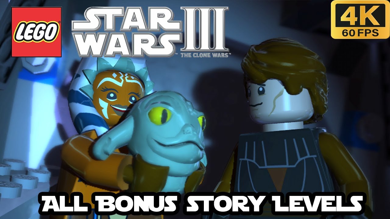 Lego Star Wars III: The Clone Wars - All Bonus Story Levels: Castle of Doom & Hostage Crisis