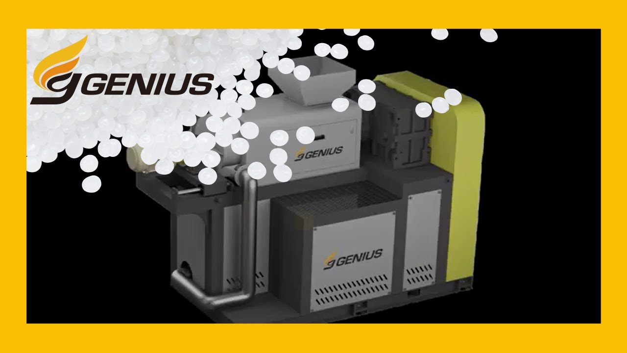 Plastic Squeeze Dryer DW-380 | High capacity of 1.5 tons - Genius Machinery