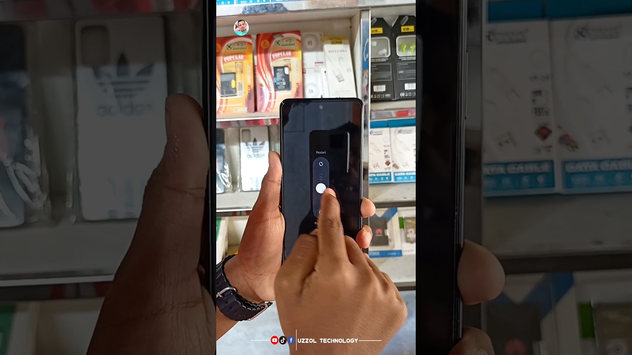 How To Oppo A5x Power Off Button Setting🔥#foryou #viral #shorts #video #uzzol_technology