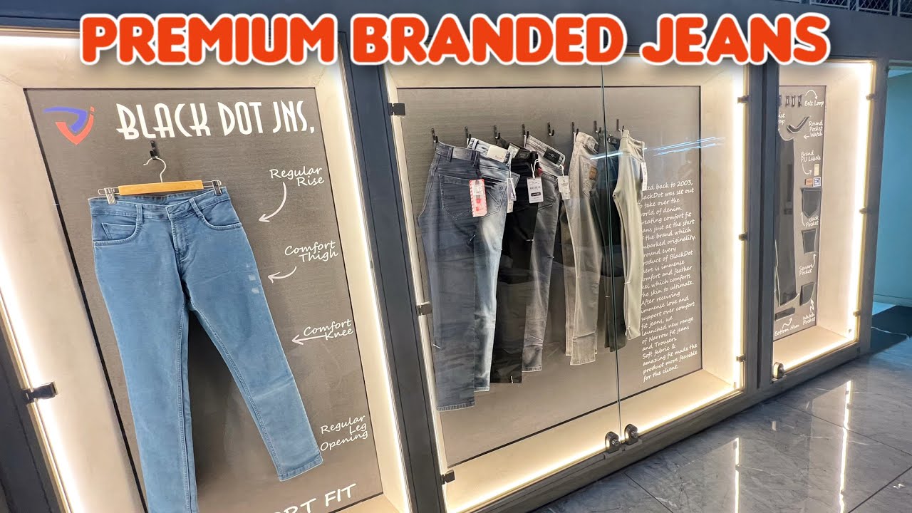 Premium Branded Jeans Manufacturer / Showroom / Black Dot