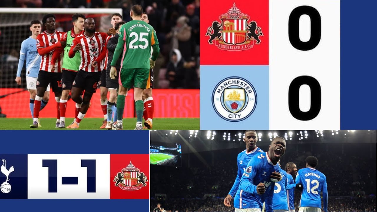 Review of Man City & Spurs Draws