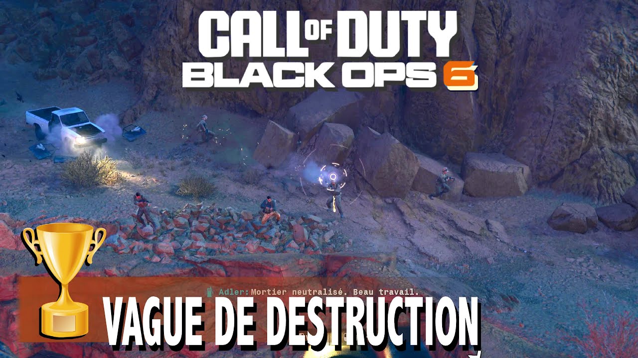 VAGUE DE DESTRUCTION - TUEZ 5 ENNEMIS AVEC UNE SEULE S&Eacute;RIE DE POINTS - CALL OF DUTY BLACK OPS 6