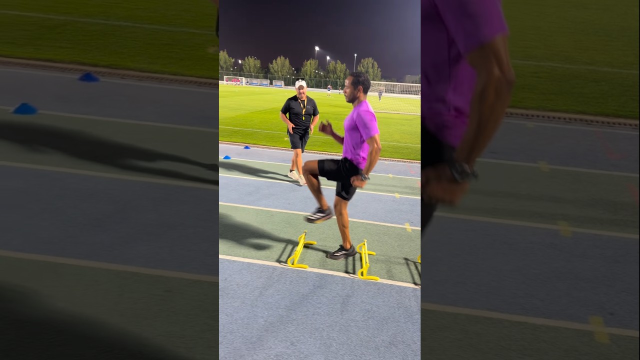 Athletics hurdle training #sports #athletics #running #cricket #race #tranding  #trackworkout #like