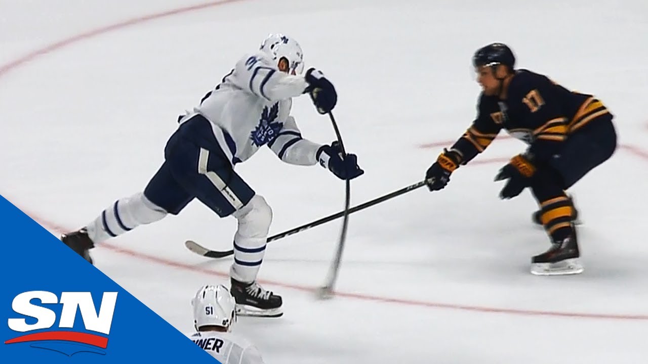 Auston Matthews Toe Drags, Makes Perfect Shot For Winner In Overtime