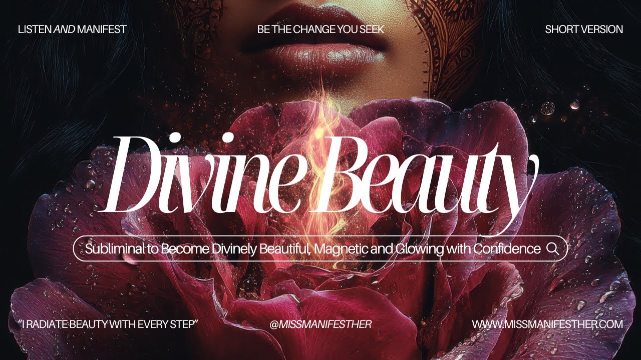 🌹DIVINE BEAUTY Subliminal🪞Glow Up with Magnetic Confidence✨Your Body is a Temple 🏛️