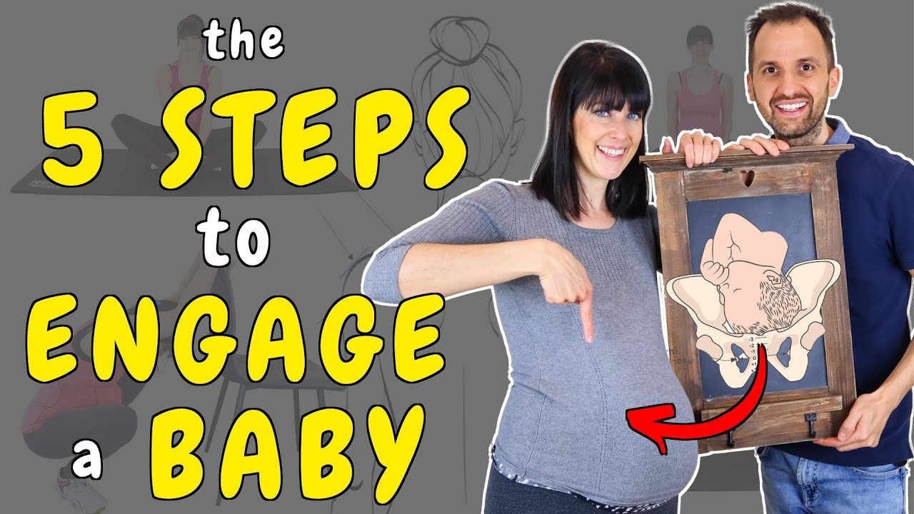 Exercises to engage baby’s head in the pelvis – How to get a baby to drop in the pelvis