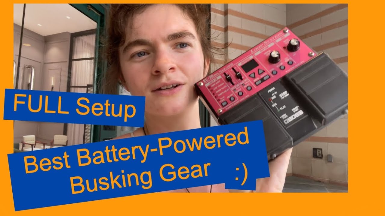 Best Busking Gear  [BATTERY-POWERED]