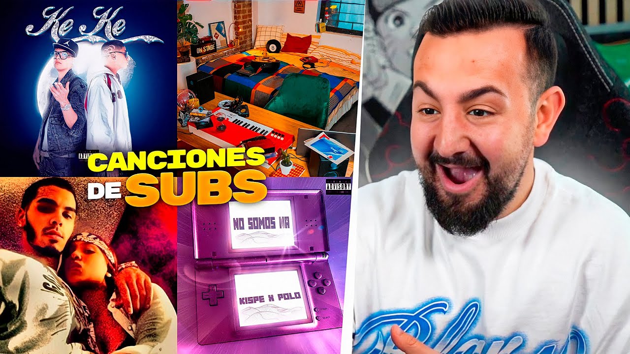 PAPI GAVI REACCIONA a CANCIONES DE REGGAETON de SUSCRIPTORES  *ESTO es un MALDITO PALO*
