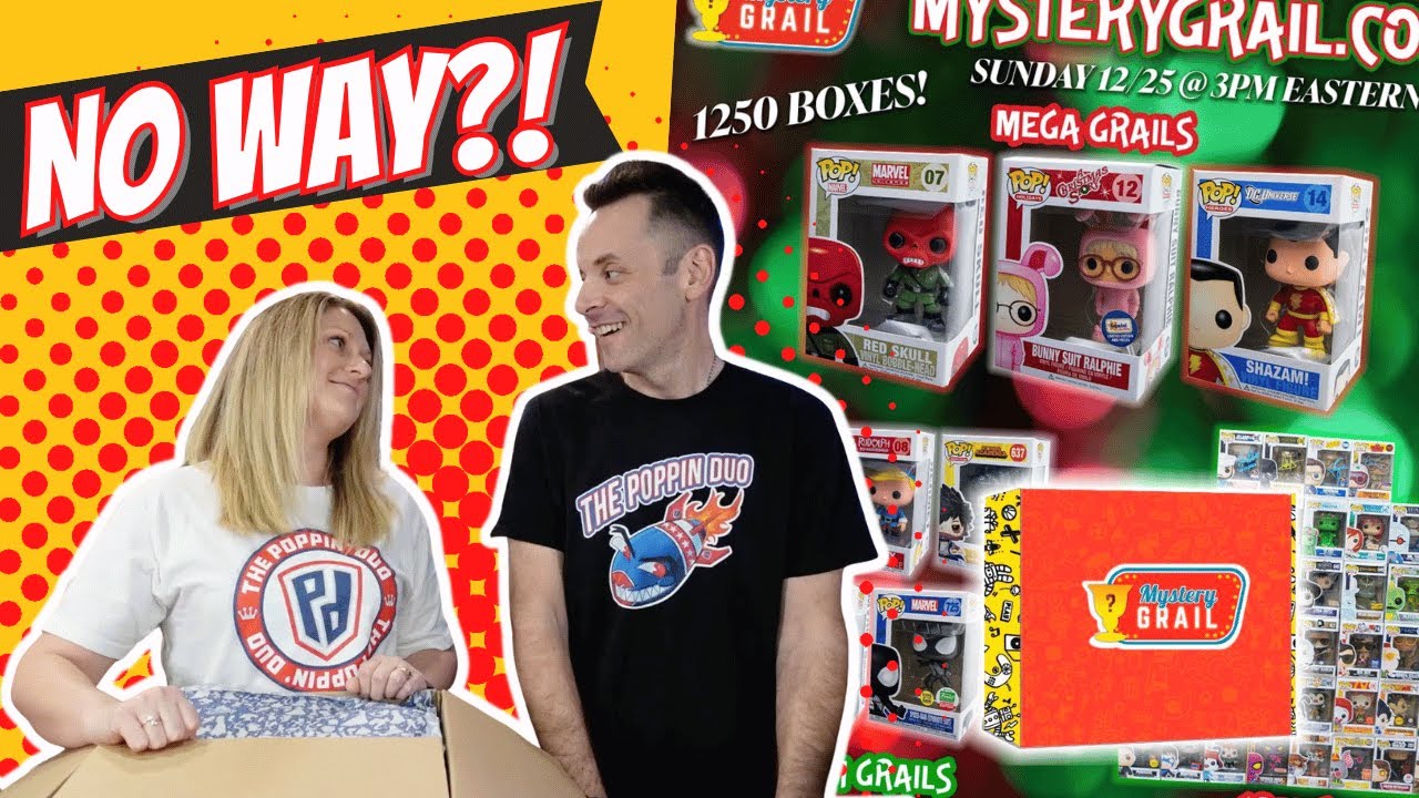 CRAZY START! Mystery Grail FUNKO POP MYSTERY BOX Unboxing!