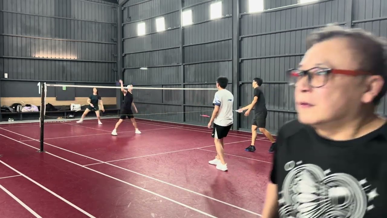 26-01/16（五）「板橋羽球館」北落+Jas🆚阿倫+鑽石