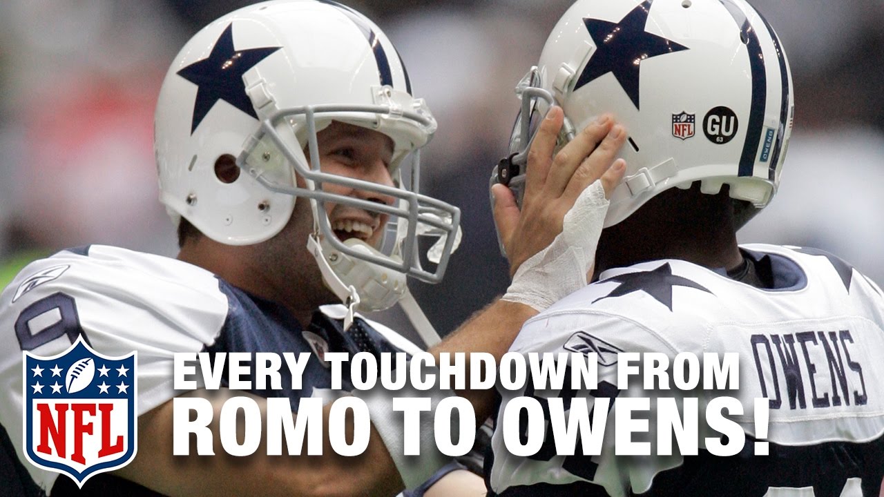 Every Tony Romo to Terrell Owens Touchdown Pass | NFL Highlights