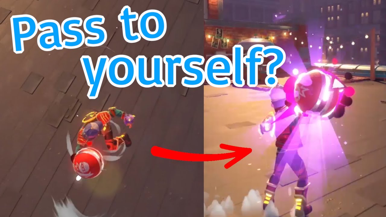 An in-depth guide to catching your own ball / passing to yourself (Knockout City Tips / Tutorial)