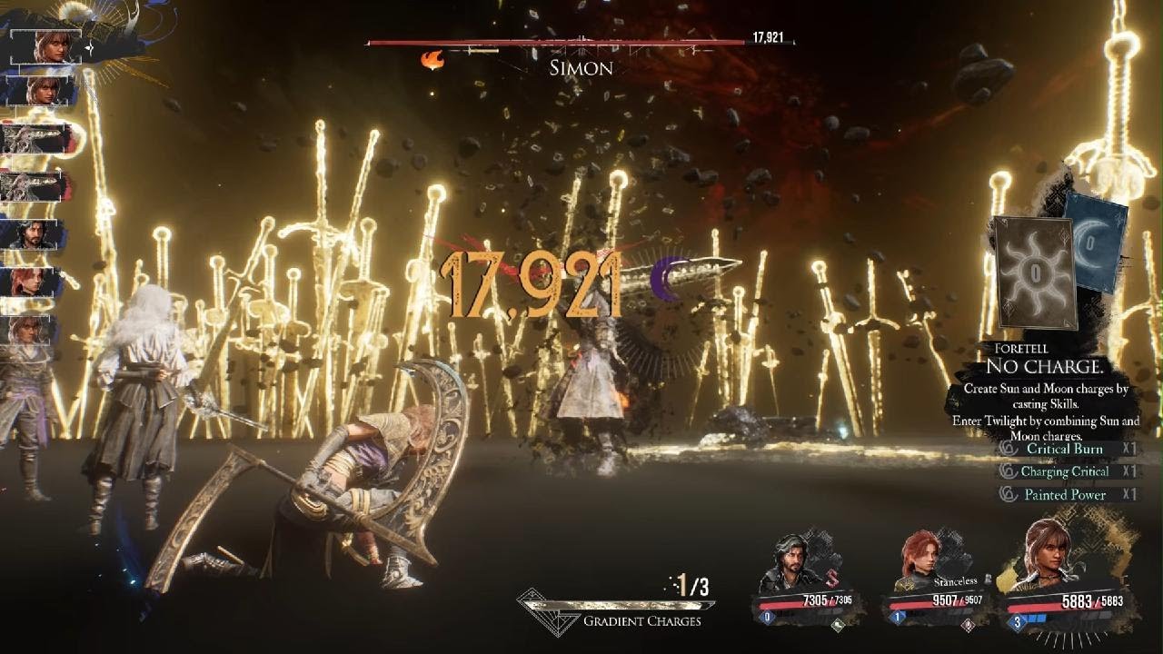 Simon Boss fight Clair Obscur: Expedition 33