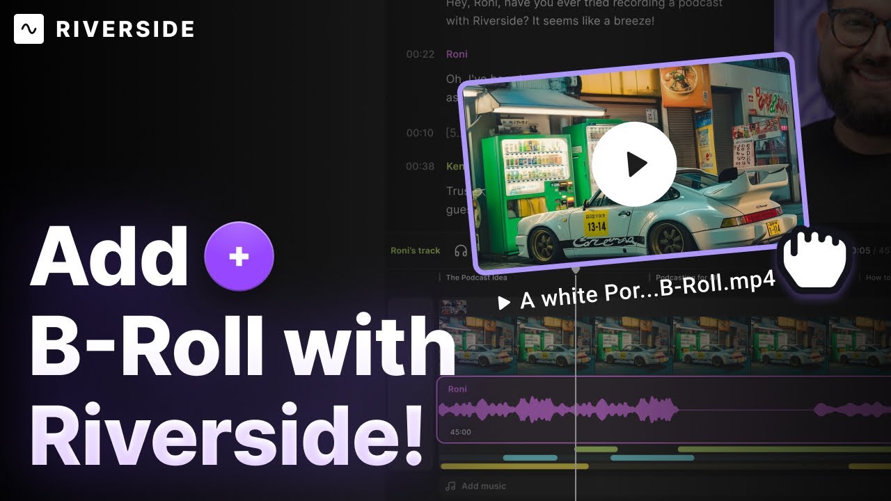 HUGE Upgrade: Add B-Roll and Video Overlays in Riverside!