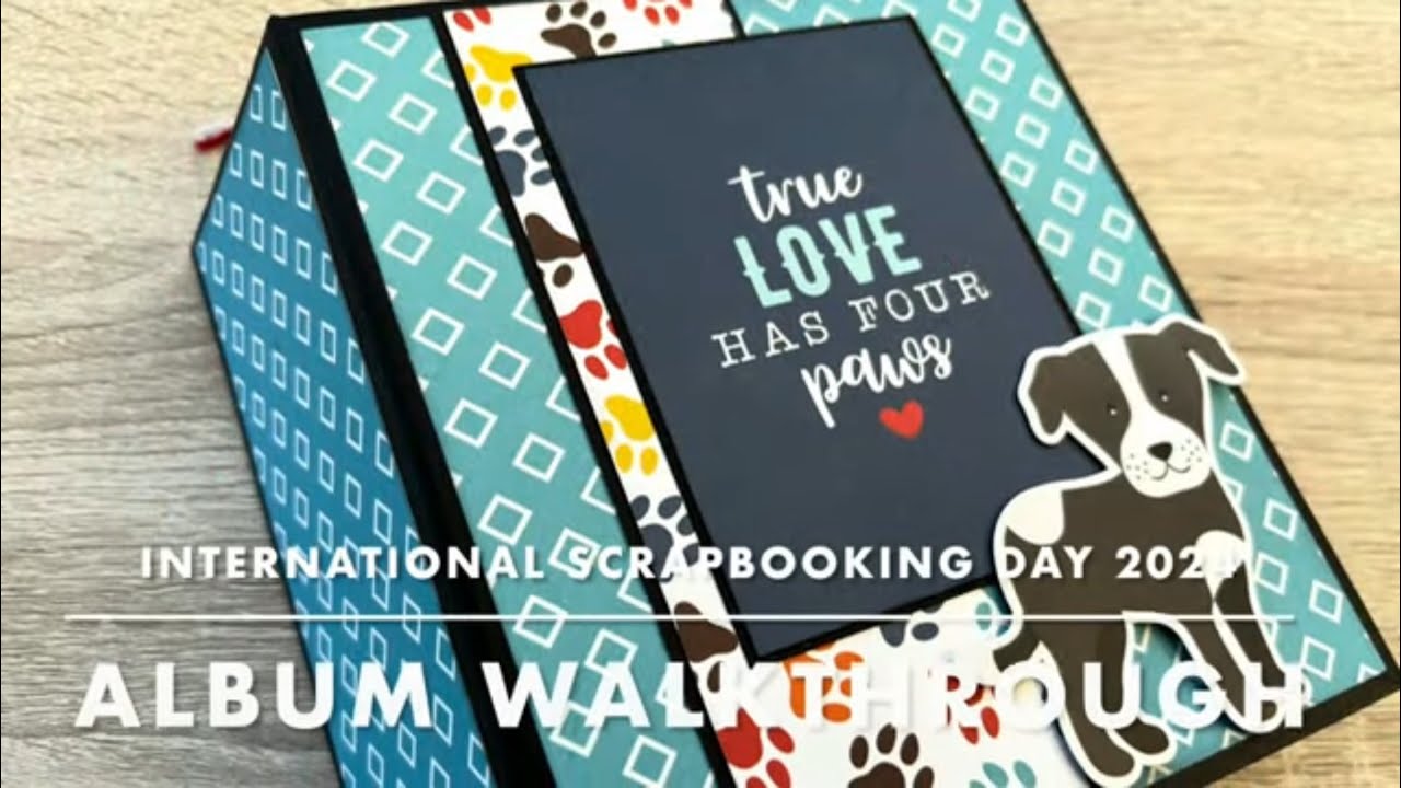 International Scrapbooking Day 2024 Album Walkthrough using @echoparkpaper