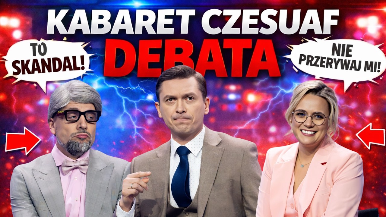 &bdquo;TA DEBATA POSZŁA ZA DALEKO&hellip;&rdquo; 😳 Kabaret Czesuaf - Debata