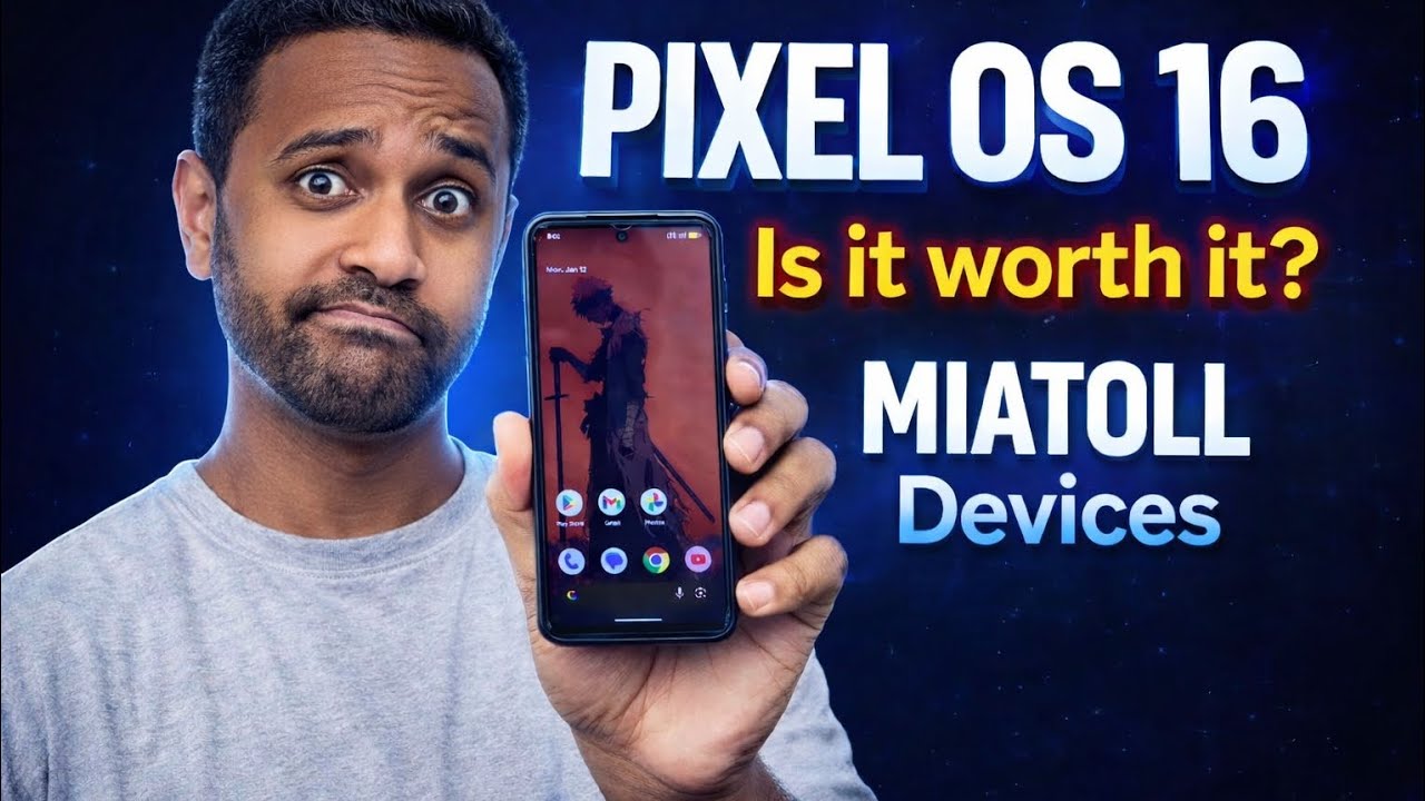 PixelOS 16 is like watering down your Coke. (Miatoll Review)