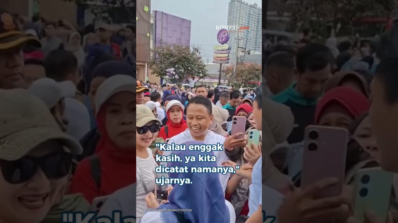 PKL Kena Pungli di CFD Perdana Depok, Dalihnya Uang Keamanan