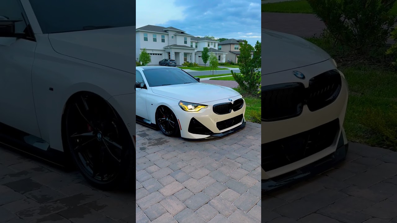Bagged G42 M240i 😮&zwj;💨😮&zwj;💨#m240i #g42 #baggedcars #airliftperformance #airlift #flyyair
