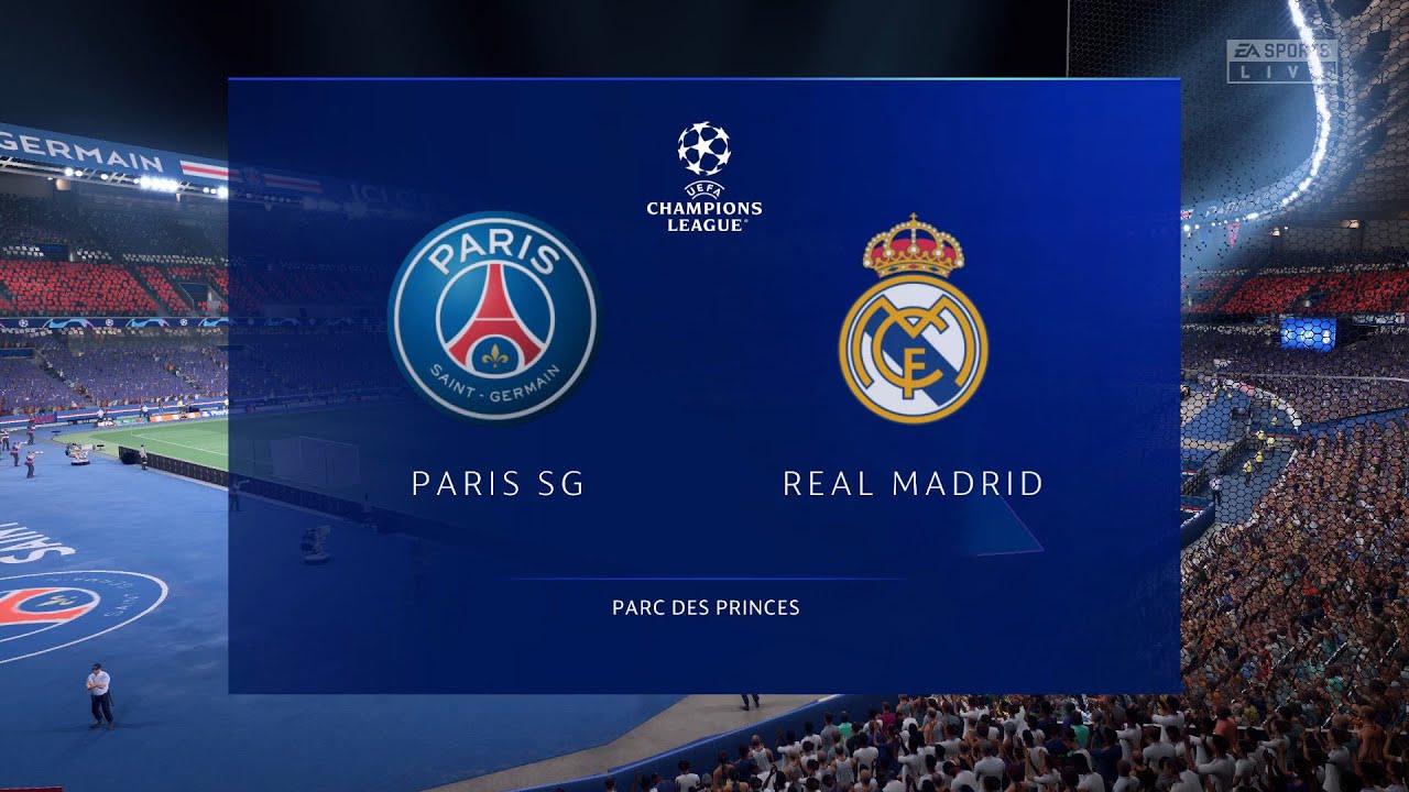 FIFA 22 | PSG vs Real Madrid | UEFA Champions League Full Match PS4 Gameplay | 4K
