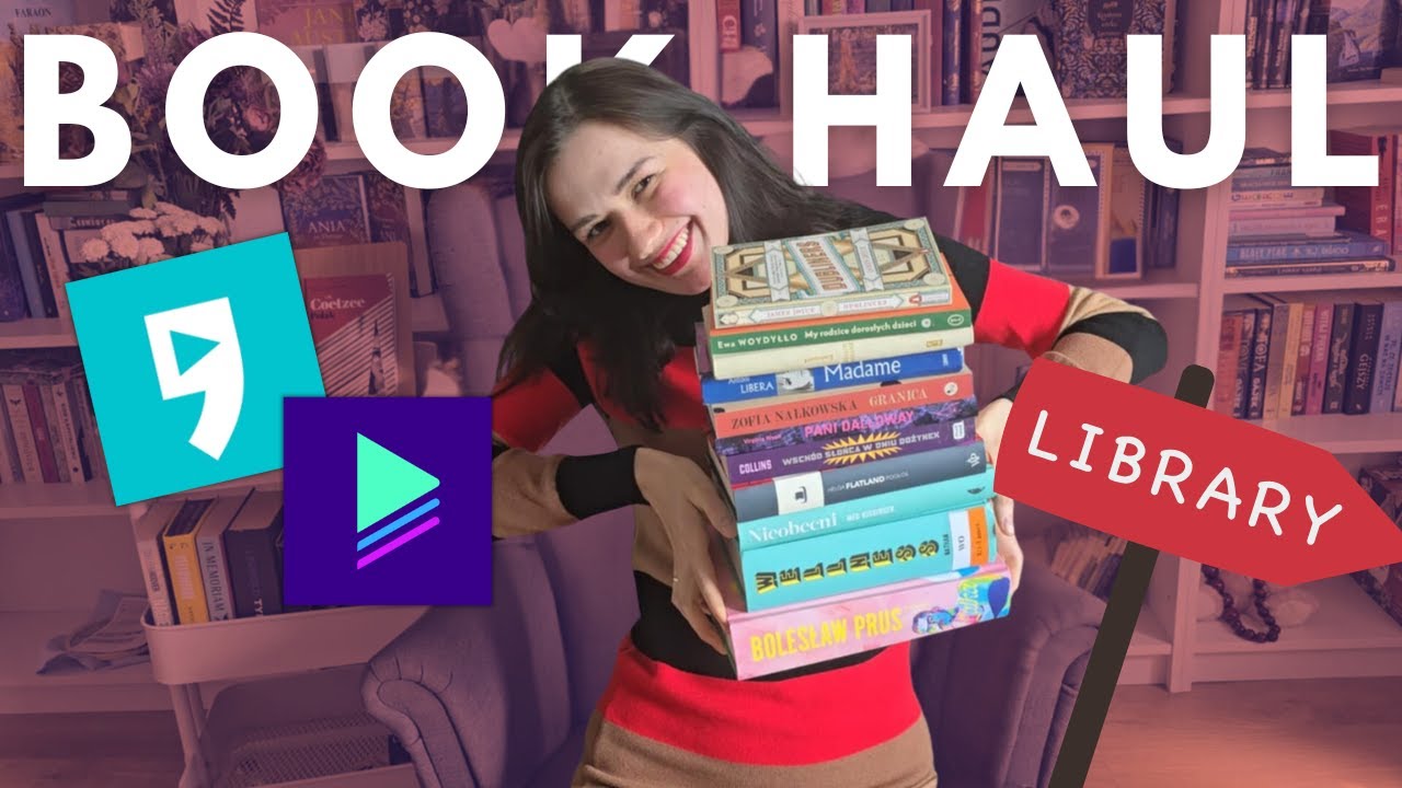 📚 NOWY BOOK HAUL - nowości, książki z biblioteki i platformy!