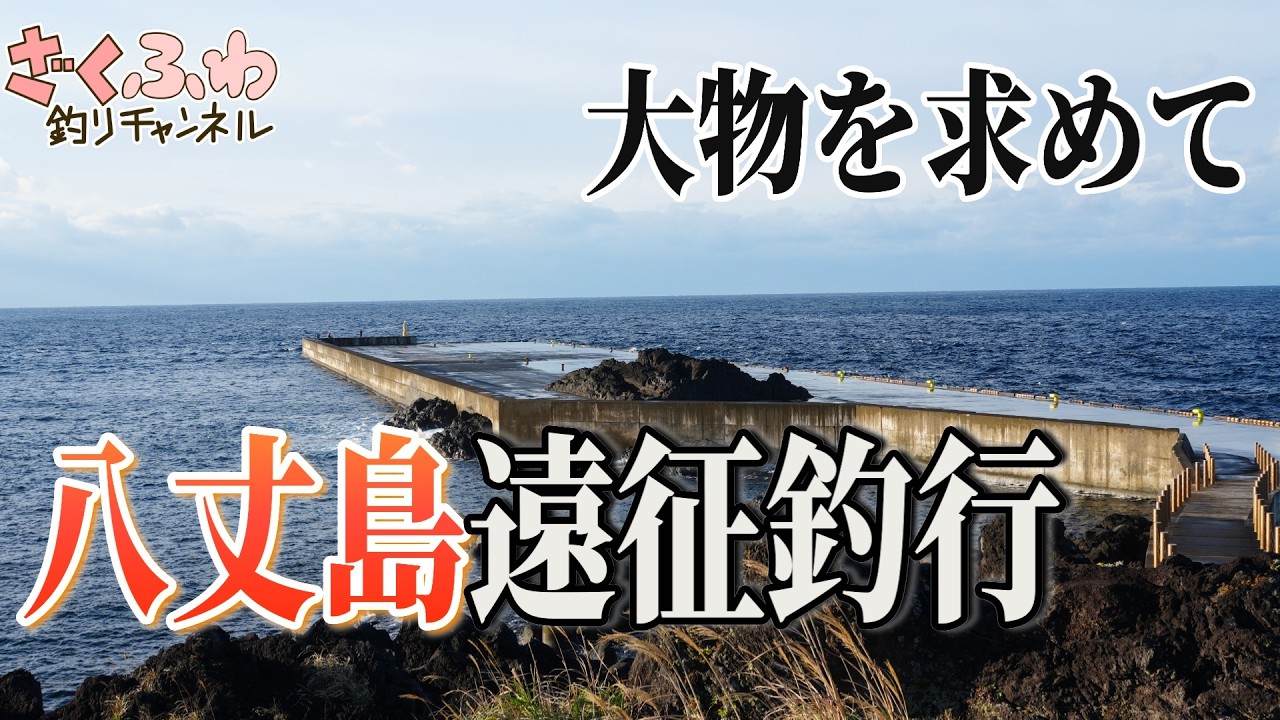 陸からマグロ&ヒラマサを求めて八丈島遠征釣行！【離島遠征】【伊豆諸島】【ショアジギ】