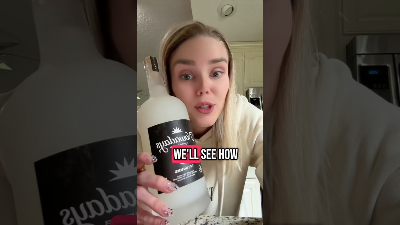 trying a thc drink