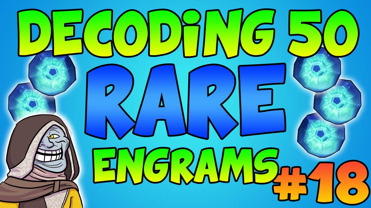Destiny: 50+ Rare Engram Opening #18 (Rare Engram Opening) Destiny Cryptarch Decoding Gameplay