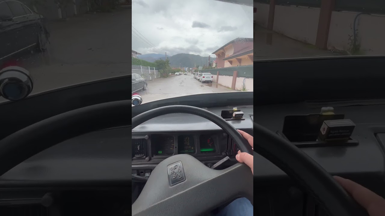 J9 Karavan Rainy road in Campervan #campervan #camper #karavan #karavanyapımı #j9 #pejo #freedom