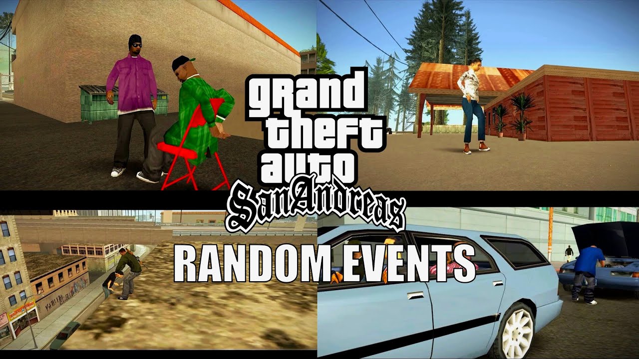 New Random Events in GTA San Andreas | Project Random Events PC (2025)