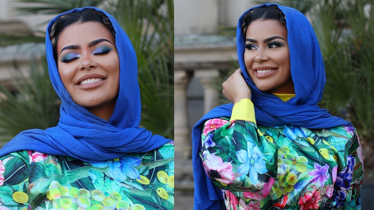 #EidMakeup - Blue & Green Wearable Glam  💚 💙