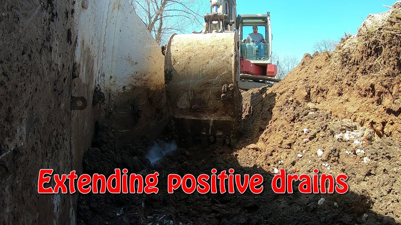 Extending Some Positive Drains