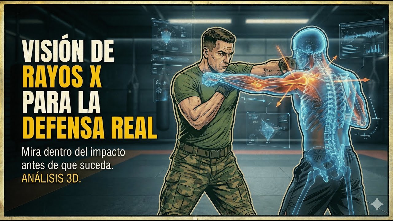 No solo mires, entiende: Defensa Personal desglosada con tecnología 3D 🛡️