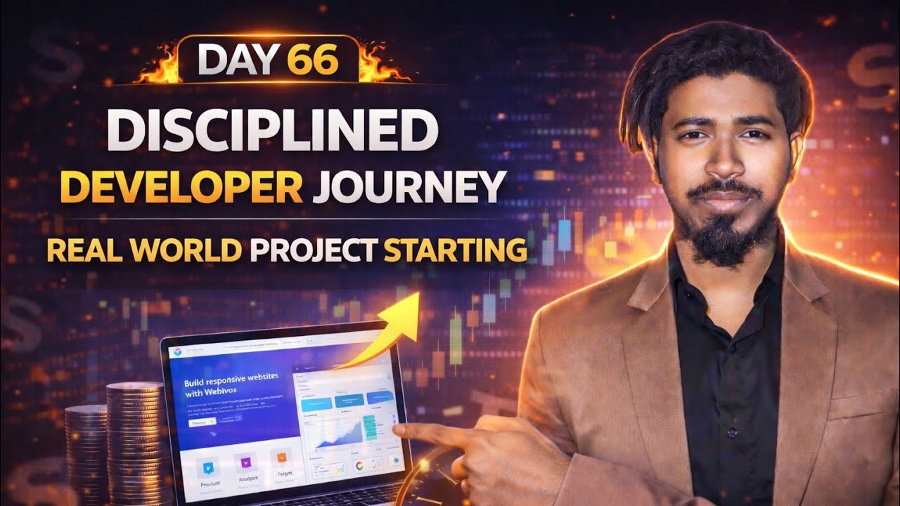 Why Projects Are Important for Developer Jobs | Real World Project Start | Day 66