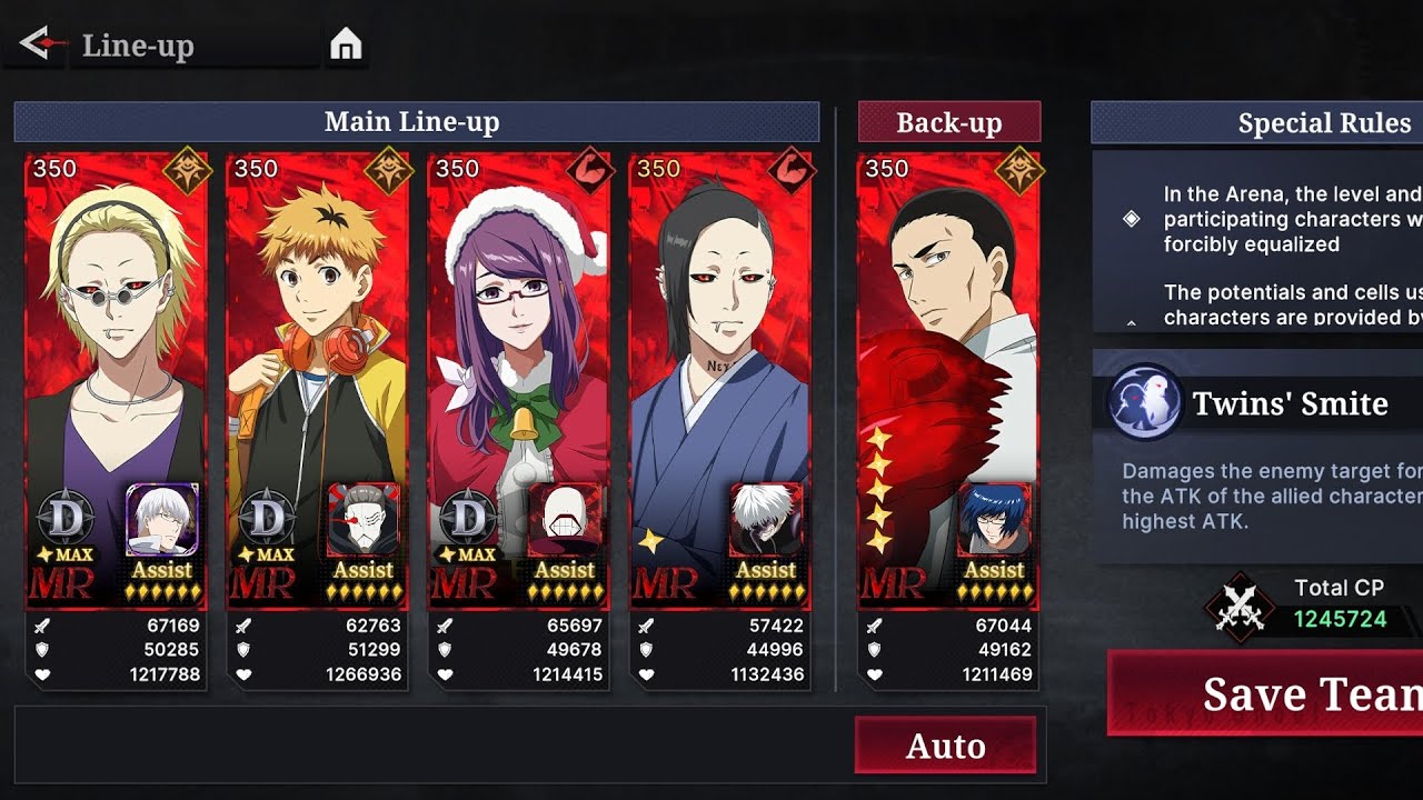 Test PVP Uta [New Year] | Tokyo Ghoul: Break the Chains 