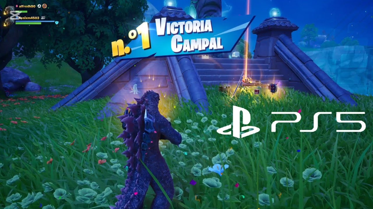 Fortnite GODZILLA X2 Skin | PS5 Slim Gameplay | Capitulo 6 #fortnite