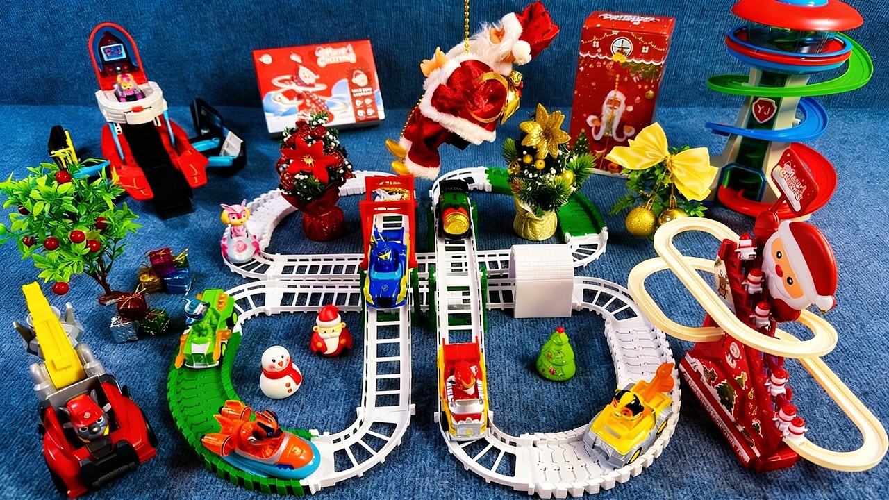 The Most Satisfying Christmas Train Unboxing! 🎄 (Paw Patrol ASMR)