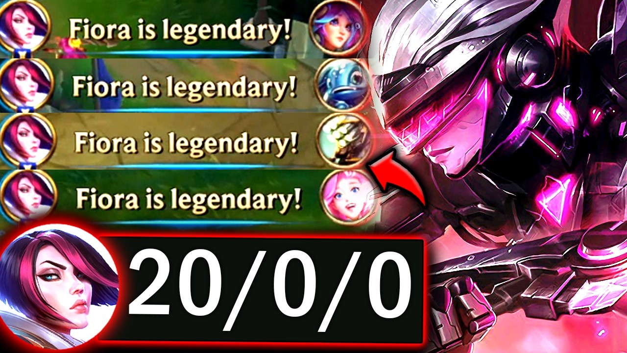 FIORA TOP IS VERY BROKEN IN THIS CURRENT STATE (S+ TIER) - 2026 Fiora TOP Gameplay Guide