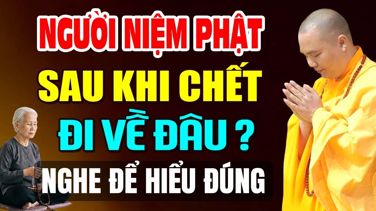 Người Niệm Phật Sau Khi Chết Sẽ Đi Về Đâu ? Nghe Để Hiểu Đúng | Thầy Thích Đạo Thịnh