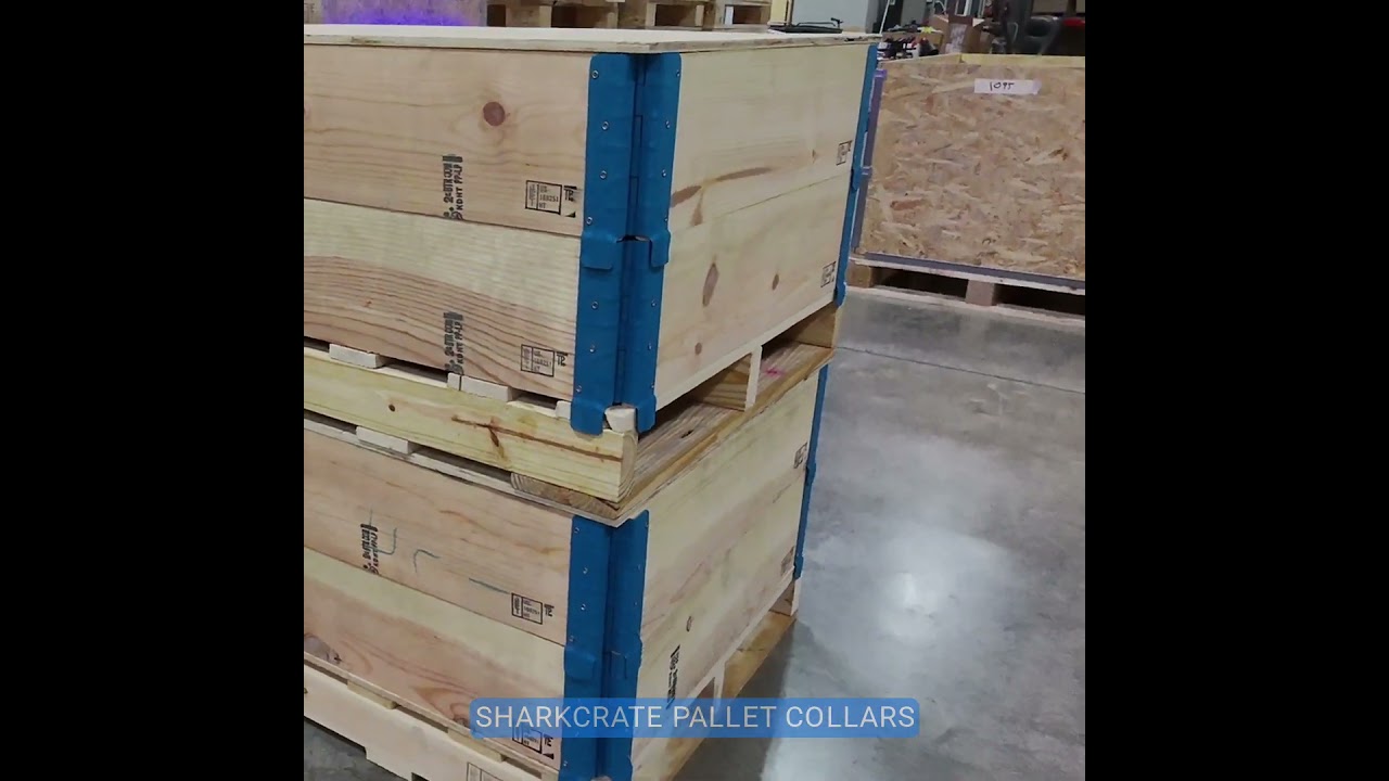 Pallet Collars Stacking Strength &ndash; Smarter Shipping with SharkCrates
