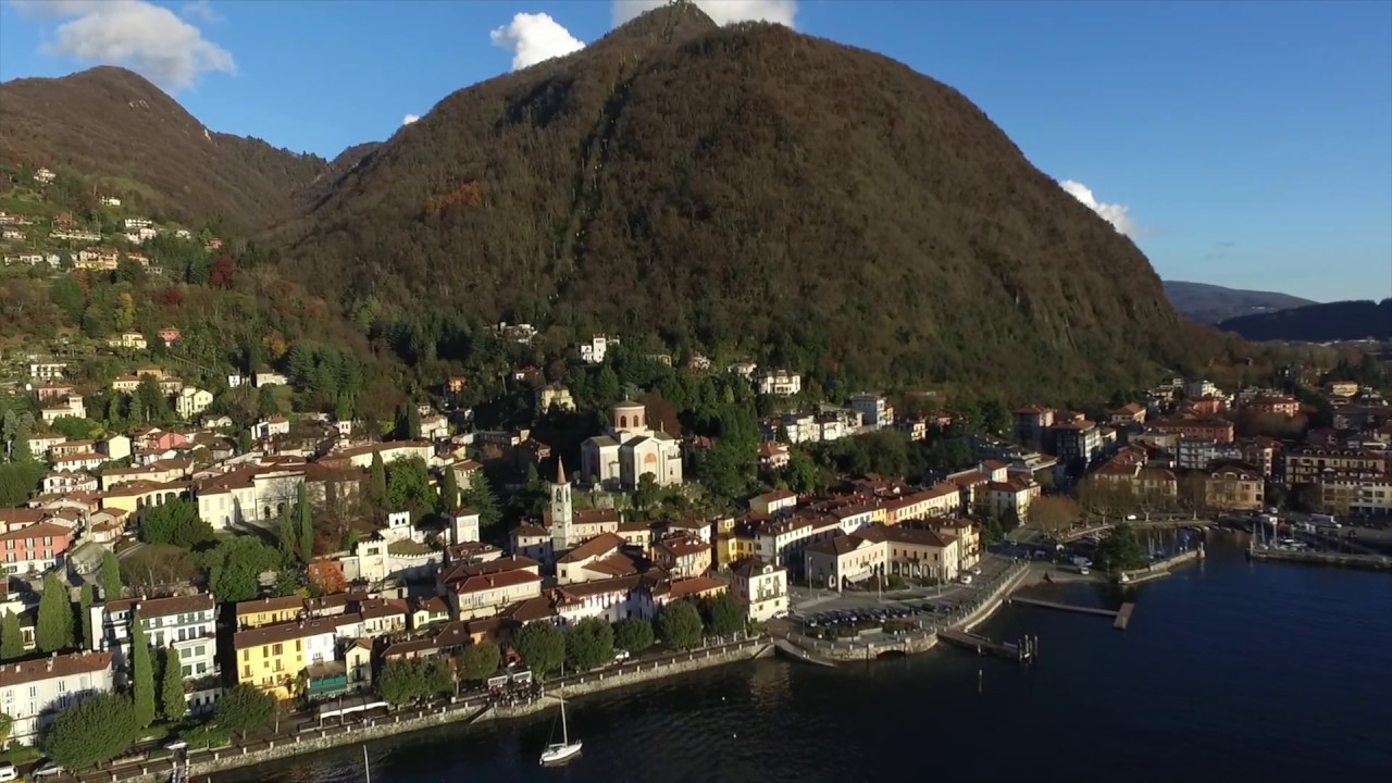 Video con drone realizzato a Laveno Mombello (VA) sul Lago Maggiore