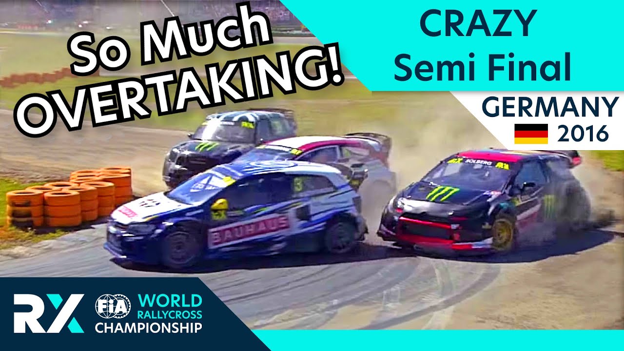 2016 Germany RX Hockenheim CRAZY Semi Final 2 Full Final Replay - World RX Rallycross