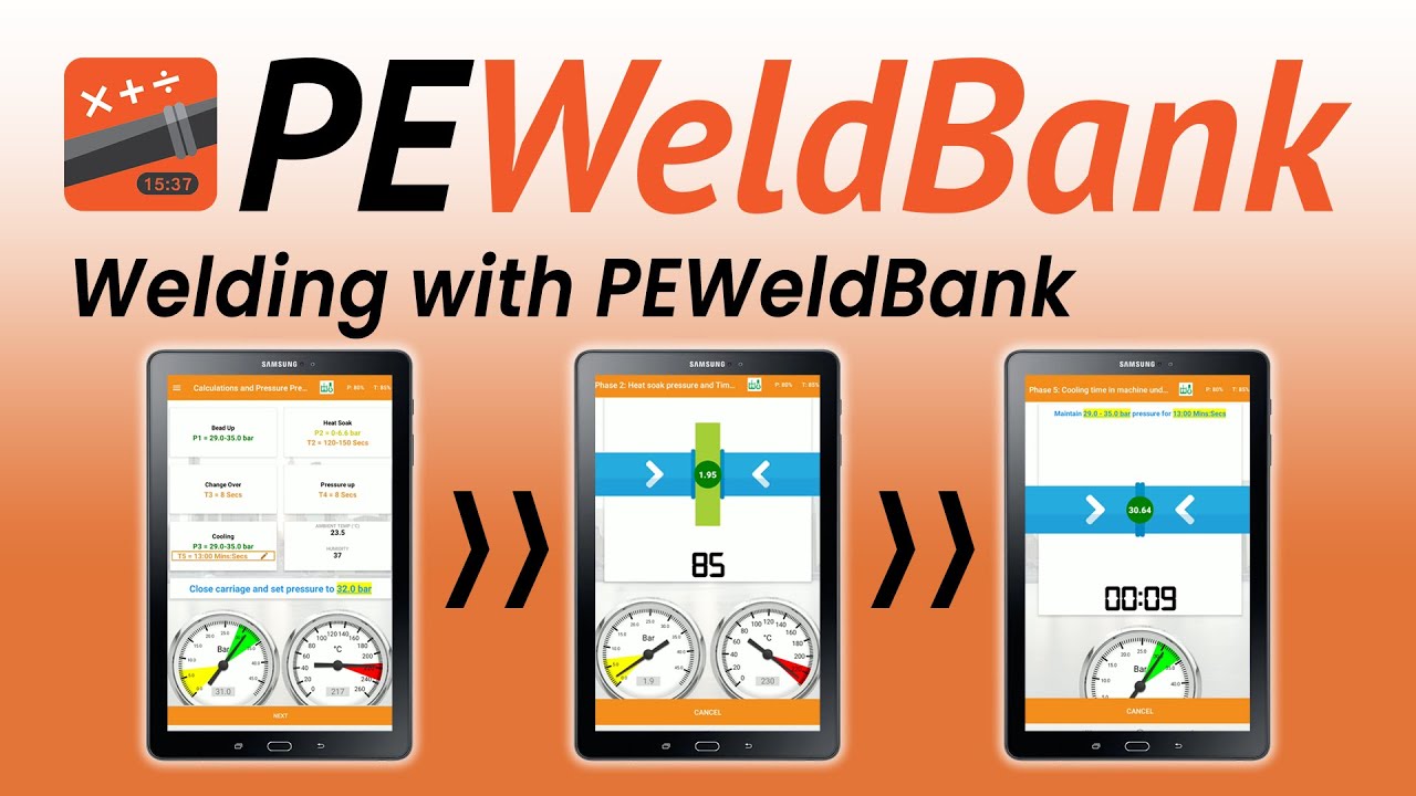 PEWeldBank - 3 - Welding with PE Weld Bank