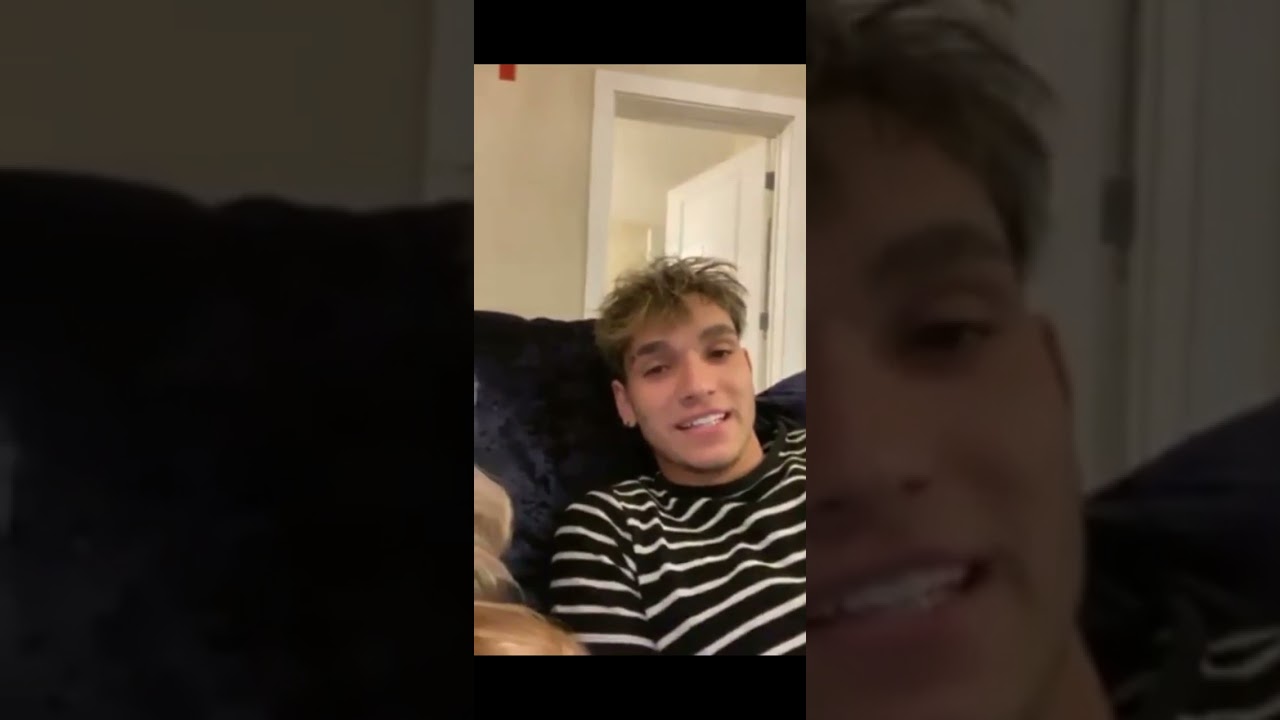 Ivanita and Lucas and Marcus Just doing a random live on Instagram funny