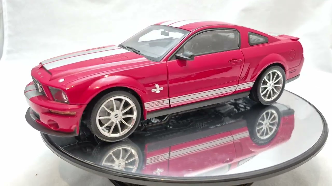 Shelby Collectibles 2008 Shelby GT500 Super Snake Red Ford Mustang Carroll Shelby NB