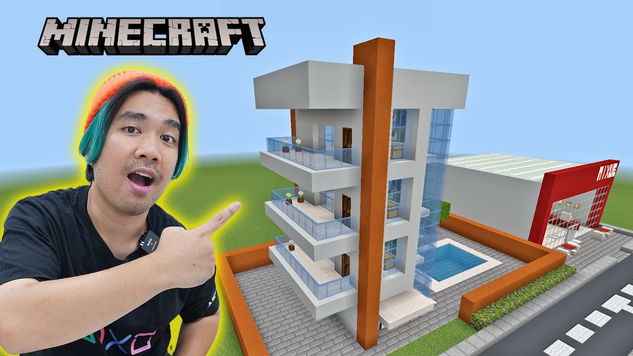Bikin Hotel - Kota Minecraft Indonesia Part 4 - Papanopa